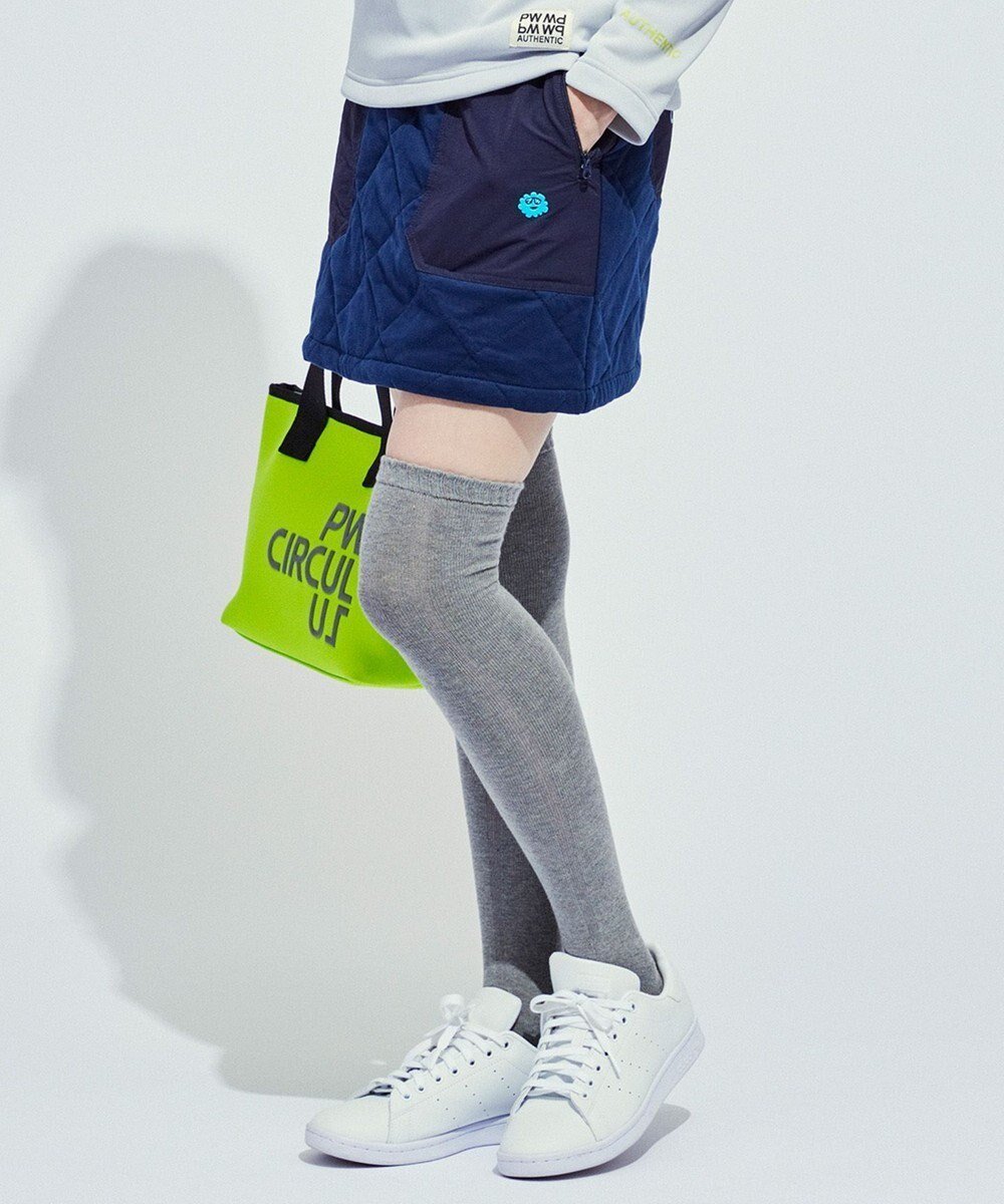 【ピーダブリュサーキュラス/PW CIRCULUS】の【裏地付き/防寒】【WOMEN】キルティングスカート インテリア・キッズ・メンズ・レディースファッション・服の通販 founy(ファニー) 　ファッション　Fashion　レディースファッション　Fashion for Women　スカート　Skirts　キルティング　Quilted, Quilting　キルト　Quilt, Quilted Fabric　ゴルフ　Golf　ストレッチ　Stretch, Stretchy Fabric　ベーシック　Basic, Essential　ポケット　Pocket, Pocket Detail　A/W・秋冬　Autumn/Winter　防寒　Cold Protection, Winter-Ready　ネイビー系|ID: prp329100004752027 ipo3291000000034364958