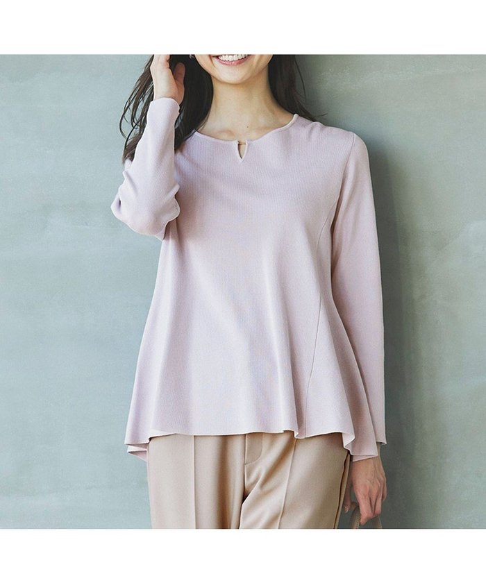 【エニィ スィス/any SiS】の【WEB・一部店舗限定】ペプラム ニット インテリア・キッズ・メンズ・レディースファッション・服の通販 founy(ファニー) https://founy.com/ ファッション Fashion レディースファッション Fashion for Women トップス・カットソー Cut & Sew Tops ニット Knit Tops & Sweaters おすすめ Recommended / Our Picks シンプル Simple, Minimal ストレッチ Stretch, Stretchy Fabric セーター Sweater, Knitwear フェミニン Feminine, Girly ペプラム Peplum, Flared Hem エレガント 上品 Elegant 切替 Switching, Contrast Panel 夏 Summer 春 Spring S/S・春夏 SS, Spring/Summer, Warm Season ビジネス 仕事 通勤 Business / Work / Commuting |ID: prp329100004752044 ipo3291000000034365228