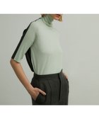 【ベイジ,/BEIGE,】のJULIE / 半袖ニット Mint x Slate|ID: prp329100004752045 ipo3291000000034365253