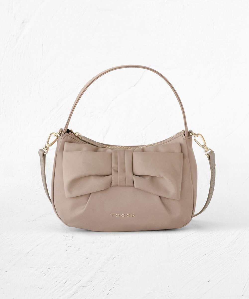 【トッカ/TOCCA】の【撥水】ETOI NYLON MINIBAG ミニバッグ インテリア・キッズ・メンズ・レディースファッション・服の通販 founy(ファニー)  ファッション Fashion レディースファッション Fashion for Women バッグ Bags エレガント 上品 Elegant ショルダー Shoulder, Shoulder Strap 財布 Wallet, Purse トレンド Trend, Trending Now パープル Purple, Violet フォルム Silhouette, Form ポケット Pocket, Pocket Detail モダン Modern, Contemporary モチーフ Motif, Design Theme リボン Ribbon, Bow S/S・春夏 SS, Spring/Summer, Warm Season おすすめ Recommended / Our Picks 夏 Summer 2024年 2024 2024春夏・S/S Spring/Summer 2024 SS24 結婚式 Wedding ベージュ系|ID: prp329100004752047 ipo3291000000034365298