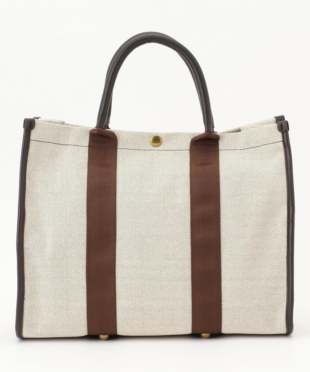 【ラ バガジェリー/LA BAGAGERIE】のクラシックヨコナガトート インテリア・キッズ・メンズ・レディースファッション・服の通販 founy(ファニー) 　ファッション　Fashion　レディースファッション　Fashion for Women　バッグ　Bags　キャンバス　Canvas, Canvas Fabric　クラシック　Classic, Timeless Style　スマート　Smart, Elegant　ポケット　Pocket, Pocket Detail　ミックス　Mix, Mixed Style　ビジネス 仕事 通勤　Business / Work / Commuting　チョコ|ID: prp329100004752054 ipo3291000000034365487