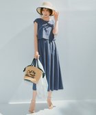 【エニィ スィス/any SiS】の【撥水】ウォーターサイド ワンピース ダルブルー|ID: prp329100004752058 ipo3291000000034365584