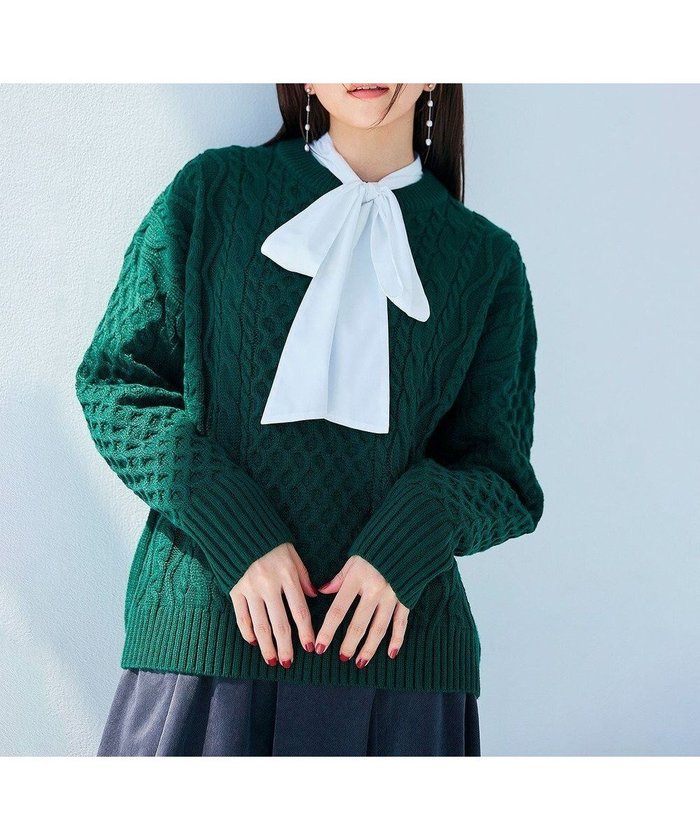 【エニー/ANY】の【洗濯機可】ソフトタッチケーブルニット インテリア・キッズ・メンズ・レディースファッション・服の通販 founy(ファニー) https://founy.com/ ファッション Fashion レディースファッション Fashion for Women トップス・カットソー Cut & Sew Tops ニット Knit Tops & Sweaters アクリル Acrylic Material シンプル Simple, Minimal セーター Sweater, Knitwear バランス Balance, Style Balance ボトム Bottoms, Lower Wear A/W・秋冬 Autumn/Winter |ID: prp329100004752061 ipo3291000000034365697