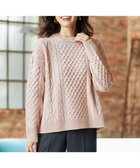 【エニー/ANY】の【洗濯機可】ソフトタッチケーブルニット オールドローズ系|ID: prp329100004752061 ipo3291000000034365703