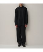 【エイトン/ATON】のBACK SATIN ユーティリティパンツ - UNISEX 人気、トレンドファッション・服の通販 founy(ファニー) ファッション Fashion レディースファッション Fashion for Women パンツ Pants & Trousers 新作・新入荷 New Arrivals / New In ユニセックス Unisex, Genderless サテン Satin, Glossy Fabric ストレート Straight, Straight Cut スピンドル Spindle, Drawcord フロント Front, Front Design ミリタリー Military, Army Style ワイド Wide, Wide Fit thumbnail BLACK|ID: prp329100004752065 ipo3291000000034366129