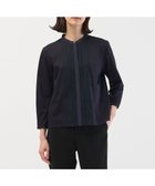 【ジェイ プレス/J.PRESS】の【洗える】レースコンビ ボウタイ カットソー ネイビー系|ID: prp329100004752068 ipo3291000000034366163