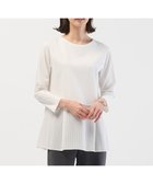 【ジェイ プレス/J.PRESS】の【WEB限定カラーあり・洗える】レイヤードフレア カットソー ホワイト系|ID: prp329100004752070 ipo3291000000034366181