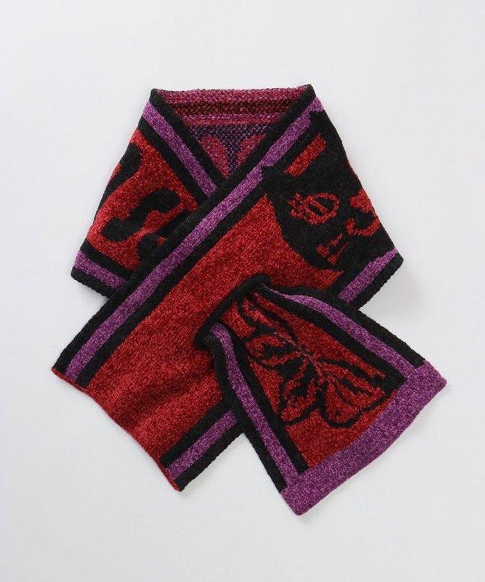 【アウロラ/AURORA】の【 ANNA SUI(アナ スイ)】差し込みモールマフラー(WASH) インテリア・キッズ・メンズ・レディースファッション・服の通販 founy(ファニー) https://founy.com/ ファッション Fashion レディースファッション Fashion for Women マフラー・スヌード / 冬小物の定番 Scarves & Mufflers キャップ Cap, Baseball Cap コンパクト Compact, Small Size スヌード Snood, Infinity Scarf スポーティ Sporty, Casual Athletic バタフライ Butterfly, Butterfly Motif マフラー Scarf, Muffler モチーフ Motif, Design Theme A/W・秋冬 Autumn/Winter |ID: prp329100004752071 ipo3291000000034366187