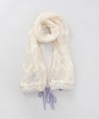 【アウロラ/AURORA】の【 ANNA SUI(アナ スイ)】リボン付きセミストール(WASH) 人気、トレンドファッション・服の通販 founy(ファニー) ファッション Fashion レディースファッション Fashion for Women ストール Soft & Warm Scarves マフラー・スヌード / 冬小物の定番 Scarves & Mufflers ストール Stole, Wrap スヌード Snood, Infinity Scarf チューブ Tube, Tube Top バレエ Ballet, Ballet Style ボレロ Bolero, Short Cardigan マフラー Scarf, Muffler リボン Ribbon, Bow レーシー Lacy, Lace-Like A/W・秋冬 Autumn/Winter thumbnail オフホワイト|ID: prp329100004752075 ipo3291000000034366253