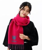 【アウロラ/AURORA】の【 ANNA SUI(アナ スイ)】ウールリバーシブルマフラー フューシャピンク|ID: prp329100004752077 ipo3291000000034366280