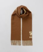 【アウロラ/AURORA】の【 ANNA SUI(アナ スイ)】ウールリバーシブルマフラー ブラウン|ID: prp329100004752077 ipo3291000000034366281