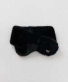 【アウロラ/AURORA】の【 ANNA SUI(アナ スイ)】エコファー差込みマフラ- ブラック|ID: prp329100004752079 ipo3291000000035702031