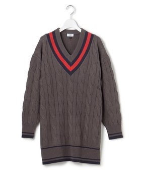 【ジェイプレスヨークストリート/J.PRESS YORK STREET】の【WOMEN】チルデンチュニック Vネックニット 人気、トレンドファッション・服の通販 founy(ファニー) ファッション Fashion レディースファッション Fashion for Women トップス・カットソー Cut & Sew Tops ニット Knit Tops & Sweaters Vネックトップス V-Neck Tops / V-Cut Neckline Shirts アクセサリー Fashion Accessories アクリル Acrylic Material カーゴパンツ Cargo Pants, Utility Pants キャップ Cap, Baseball Cap クラシカル Classical, Vintage-Inspired スラックス Slacks, Dress Pants セーター Sweater, Knitwear チュニック Tunic, Long Top デニム Denim, Jeans Material バランス Balance, Style Balance パール Pearl, Pearl Accent メガネ Glasses, Eyewear メタル Metal, Metal Parts ロング Long, Long-Length A/W・秋冬 Autumn/Winter おすすめ Recommended / Our Picks エレガント 上品 Elegant |ID:prp329100004752093