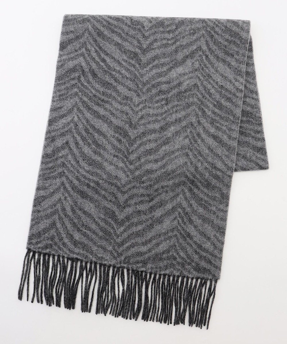 【アイシービー/iCB】のアニマルパターンストール インテリア・キッズ・メンズ・レディースファッション・服の通販 founy(ファニー) ファッション Fashion レディースファッション Fashion for Women ストール Soft & Warm Scarves マフラー・スヌード / 冬小物の定番 Scarves & Mufflers 2025年 2025 2025-2026秋冬・A/W Autumn/Winter 2025–26 AW25–26 アニマル Animal Print ストール Stole, Wrap スヌード Snood, Infinity Scarf トレンド Trend, Trending Now マフラー Scarf, Muffler リバーシブル Reversible, Two-Sided ワンポイント One Point, Statement Accent 無地 Plain, Solid Color A/W・秋冬 Autumn/Winter グレー系ゼブラ柄|ID: prp329100004752097 ipo3291000000034366496