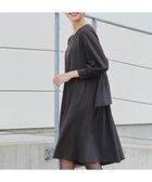 【ティアクラッセ/Tiaclasse】のドッキングティアードワンピース チャコールグレー|ID: prp329100004752099 ipo3291000000035635125