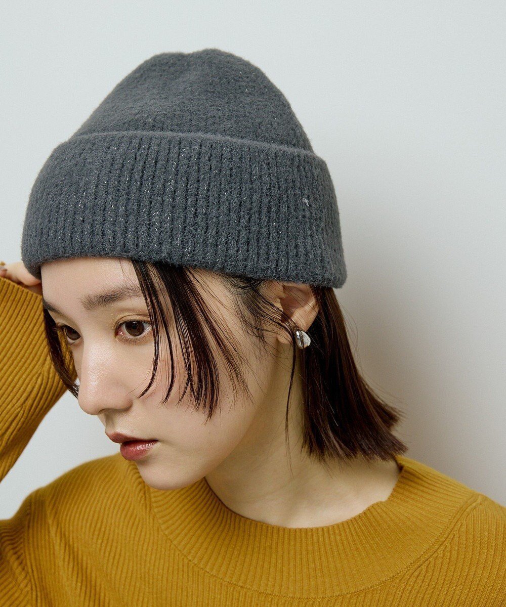 【グリーンパークス/Green Parks】のラメニット帽 インテリア・キッズ・メンズ・レディースファッション・服の通販 founy(ファニー) ファッション Fashion レディースファッション Fashion for Women トップス・カットソー Cut & Sew Tops ニット Knit Tops & Sweaters キャップ&ハット Hats & Caps おすすめ Recommended / Our Picks キャップ Cap, Baseball Cap ギフト プレゼント Gift / Present コンパクト Compact, Small Size ベーシック Basic, Essential 帽子 Hat, Headwear Gray|ID: prp329100004752106 ipo3291000000034366646