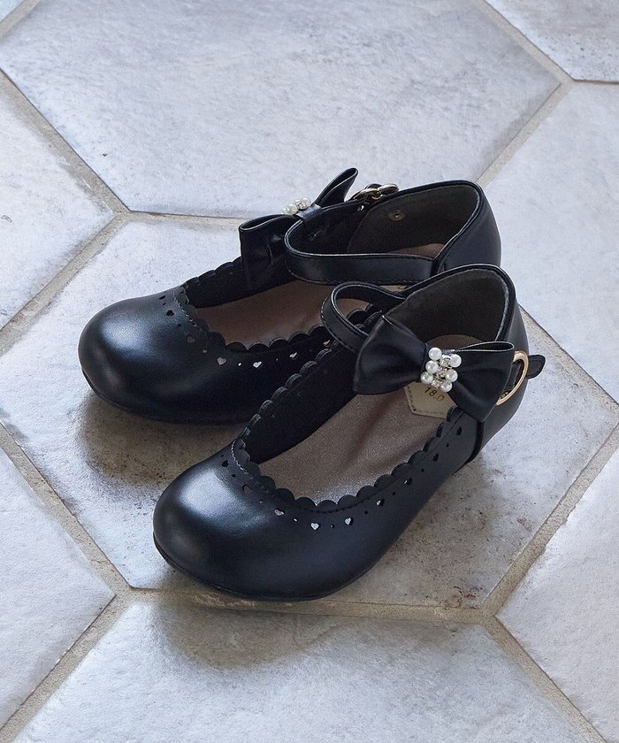 【エニィ/ANY / KIDS】のスムース ヒール パンプス インテリア・キッズ・メンズ・レディースファッション・服の通販 founy(ファニー) https://founy.com/ ファッション Fashion キッズファッション Fashion for Kids パール Pearl, Pearl Accent ラップ Wrap, Wrap Design リボン Ribbon, Bow エレガント 上品 Elegant 結婚式 Wedding |ID: prp329100004752956 ipo3291000000034377186