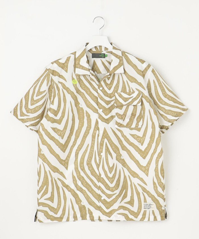 【ピーダブリュサーキュラス/PW CIRCULUS / MEN】の【雑誌掲載 / 高通気 / 軽撥水 / 軽量のDotAir 使用】【MEN】ゼブラ柄開襟シャツ インテリア・キッズ・メンズ・レディースファッション・服の通販 founy(ファニー) https://founy.com/ ファッション Fashion メンズファッション Fashion for Men トップス・カットソー Cut & Sew Tops メンズシャツ Shirts アウトドア Outdoor Clothing 春 Spring カットソー Cut and Sewn Top グラフィック Graphic, Graphic Design 軽量 Lightweight, Ultra Light ストレッチ Stretch, Stretchy Fabric 雑誌 Magazine, Fashion Magazine 人気 Popular, Best Seller フラップ Flap, Flap Pocket ポケット Pocket, Pocket Detail モチーフ Motif, Design Theme S/S・春夏 SS, Spring/Summer, Warm Season 夏 Summer 2024年 2024 2024春夏・S/S Spring/Summer 2024 SS24 ゴルフ Golf |ID: prp329100004752970 ipo3291000000034377275