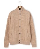 【ジェイ プレス/J.PRESS / MEN】のウール×カシミヤの上質素材【Cash Lamb s Wool】ハイネックケーブル カーディガン_25年モデル ベージュ系|ID: prp329100004752978 ipo3291000000034377337