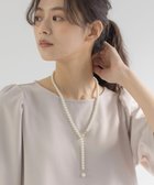 【組曲/KUMIKYOKU】の【好評につき追加販売】マルチWAYロングパールネックレス ゴールド系|ID: prp329100004752991 ipo3291000000035603583