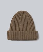 【ホワイトメイルズ/WHITE MAILS】の【UNISEX】WOOL PAPER DOUBLE KNIT リブビーニー キャメル|ID: prp329100004752992 ipo3291000000034377482