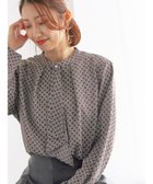【テチチ/Te chichi】のパターンアソートボウタイブラウス グレー|ID: prp329100004753009 ipo3291000000034377827