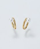 【フィービィー/phoebe】の【金属アレルギー対応】イージーパールフープピアス/サージカルステンレス ゴールド ゴールド|ID: prp329100004753010 ipo3291000000034377833