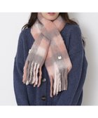【ムーンバット/MOONBAT】のPAUL JOE ACCESSOIRES(ポール ジョー) ボリュームマフラー ブロックチェック 人気、トレンドファッション・服の通販 founy(ファニー) ファッション Fashion レディースファッション Fashion for Women マフラー・スヌード / 冬小物の定番 Scarves & Mufflers スヌード Snood, Infinity Scarf チェック Check, Plaid, Tartan ブロック Block, Solid Block Pattern マフラー Scarf, Muffler A/W・秋冬 Autumn/Winter thumbnail ピンク|ID: prp329100004753012 ipo3291000000034377843