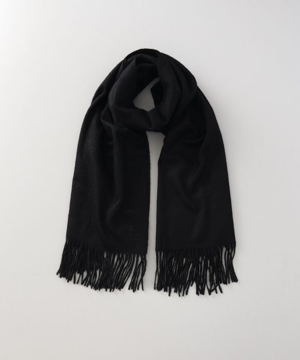 【アウロラ/AURORA】の【 LANVIN COLLECTION(ランバン コレクション) 】 カシミヤ刺しゅう入り無地ストール(幅70cm) インテリア・キッズ・メンズ・レディースファッション・服の通販 founy(ファニー) ファッション Fashion レディースファッション Fashion for Women ストール Soft & Warm Scarves マフラー・スヌード / 冬小物の定番 Scarves & Mufflers コレクション Collection, Seasonal Line ストール Stole, Wrap スヌード Snood, Infinity Scarf バランス Balance, Style Balance フランス France, French マフラー Scarf, Muffler モダン Modern, Contemporary 定番 Standard, Basic Item 無地 Plain, Solid Color A/W・秋冬 Autumn/Winter ブラック|ID: prp329100004753017 ipo3291000000034377870