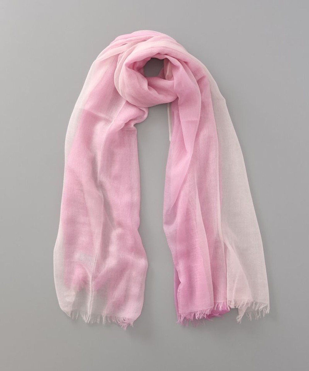 【アウロラ/AURORA】の【 LANVIN COLLECTION(ランバン コレクション) 】カシミヤ100%薄手オンブレーストール インテリア・キッズ・メンズ・レディースファッション・服の通販 founy(ファニー) 　ファッション　Fashion　レディースファッション　Fashion for Women　新作・新入荷　New Arrivals / New In　グラデーション　Gradient, Ombre　コレクション　Collection, Seasonal Line　ショール　Shawl, Wrap　ストール　Stole, Wrap　A/W・秋冬　Autumn/Winter　ピンク|ID: prp329100004753018 ipo3291000000034377874