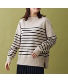 【エニー/ANY】の【5色展開】ハイネックデイリーニット ベージュ×ブラック|ID: prp329100004753028 ipo3291000000034377915