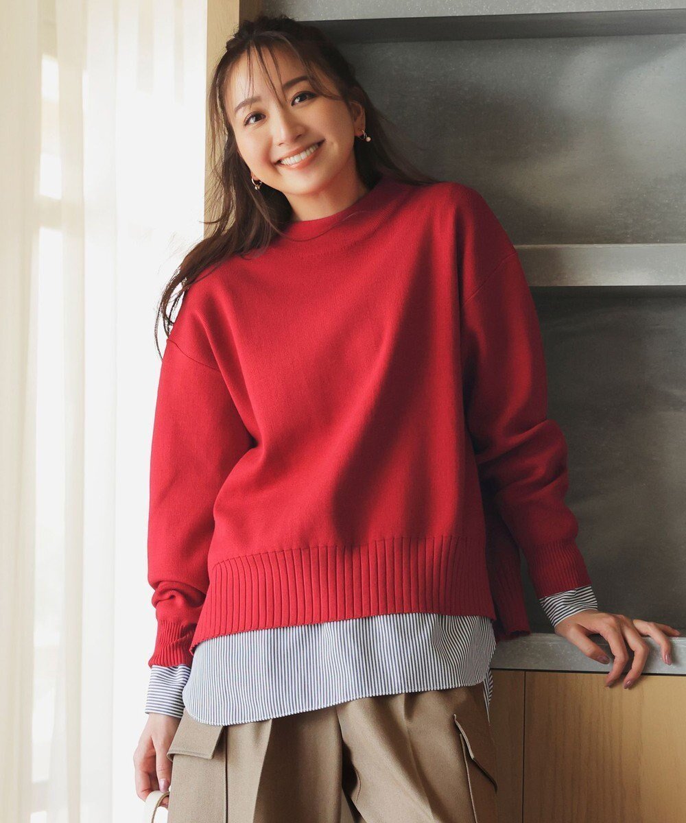 【エニー/ANY】の【5色展開】ハイネックデイリーニット 人気、トレンドファッション・服の通販 founy(ファニー) 　ファッション　Fashion　レディースファッション　Fashion for Women　トップス・カットソー　Cut & Sew Tops　ニット　Knit Tops & Sweaters　洗える　Machine Washable　ストレッチ　Stretch, Stretchy Fabric　スリット　Slit, Slit Detail　セーター　Sweater, Knitwear　タートルネック　Turtleneck, High Neck　ボトム　Bottoms, Lower Wear　ボトルネック　Bottle Neck, Mock Neck　A/W・秋冬　Autumn/Winter　おすすめ　Recommended / Our Picks　 other-1|ID: prp329100004753028 ipo3291000000034631310