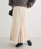 【グリーンパークス/Green Parks】のなめらかタッチスウェード調マーメイドスカート Ivory|ID: prp329100004753035 ipo3291000000035566163