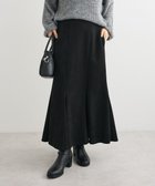 【グリーンパークス/Green Parks】のなめらかタッチスウェード調マーメイドスカート Black|ID: prp329100004753035 ipo3291000000035566168