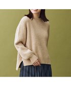 【エニー/ANY】のレーシーモールニット ライトベージュ|ID: prp329100004753036 ipo3291000000034377951