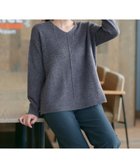 【ティアクラッセ/Tiaclasse】の【安田美沙子さん着用・洗える】メランジVネックニットプルオーバー 人気、トレンドファッション・服の通販 founy(ファニー) ファッション Fashion レディースファッション Fashion for Women トップス・カットソー Cut & Sew Tops ニット Knit Tops & Sweaters カジュアルプルオーバー・ニットトップス Pullovers & Knit Tops / Casual Pullovers Vネックトップス V-Neck Tops / V-Cut Neckline Shirts アクセサリー Fashion Accessories 洗える Machine Washable カーディガン Cardigan, Knitwear シンプル Simple, Minimal セーター Sweater, Knitwear チュニック Tunic, Long Top 長袖 Long Sleeve, Full Sleeve ポケット Pocket, Pocket Detail メランジ Melange, Mixed Yarn リラックス Relax, Relaxed Fit A/W・秋冬 Autumn/Winter 再入荷 Restock / Back in Stock プチプライス・低価格 Affordable / Budget Price 新作・新入荷 New Arrivals / New In thumbnail グレー|ID: prp329100004753040 ipo3291000000034377969