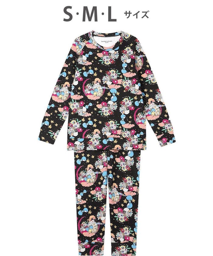 【ツモリチサト スリープ/tsumori chisato SLEEP】のツモリチサト パジャマ 綿100%(本体) あったか 長袖 長ズボン レディース UDW406 /ワコール インテリア・キッズ・メンズ・レディースファッション・服の通販 founy(ファニー) https://founy.com/ ファッション Fashion レディースファッション Fashion for Women トップス・カットソー Cut & Sew Tops サングラス Sunglasses, Shades スリーブ Sleeve, Long Sleeve / Short Sleeve パジャマ Pajamas, Sleepwear パーティ Party, Party Style パール Pearl, Pearl Accent ボトム Bottoms, Lower Wear 長袖 Long Sleeve, Full Sleeve |ID: prp329100004753046 ipo3291000000035548265