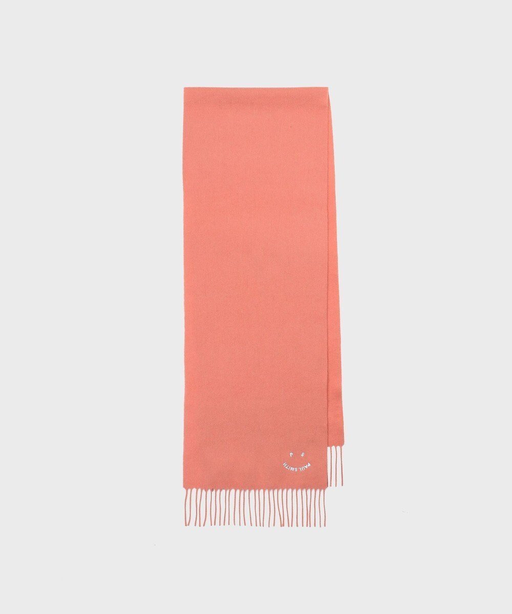 【ポール スミス/Paul Smith】のPS Happy エンブロイダリー マフラー インテリア・キッズ・メンズ・レディースファッション・服の通販 founy(ファニー) 　ファッション　Fashion　レディースファッション　Fashion for Women　マフラー・スヌード / 冬小物の定番　Scarves & Mufflers　おすすめ　Recommended / Our Picks　エンブロイダリー　Embroidery Design　ギフト プレゼント　Gift / Present　シンプル　Simple, Minimal　スヌード　Snood, Infinity Scarf　フェミニン　Feminine, Girly　マフラー　Scarf, Muffler　モダン　Modern, Contemporary　夏　Summer　S/S・春夏　SS, Spring/Summer, Warm Season　A/W・秋冬　Autumn/Winter　ピンク|ID: prp329100004753052 ipo3291000000034378078
