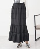 【アースミュージックアンドエコロジー/earth music&ecology】のメロー切替フレアスカート Black|ID: prp329100004753056 ipo3291000000035631623