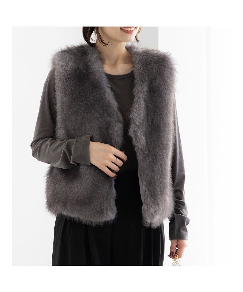 【テチチ/Te chichi】のショートファーベスト 人気、トレンドファッション・服の通販 founy(ファニー) ファッション Fashion レディースファッション Fashion for Women アウター Coat / Outerwear Collection レディースジャケット・軽アウター Jackets カットソー Cut and Sewn Top シンプル Simple, Minimal ジャケット Jacket, Outerwear バランス Balance, Style Balance ベスト Vest, Waistcoat 夏 Summer S/S・春夏 SS, Spring/Summer, Warm Season A/W・秋冬 Autumn/Winter 防寒 Cold Protection, Winter-Ready other-1|ID: prp329100004753060 ipo3291000000034378161