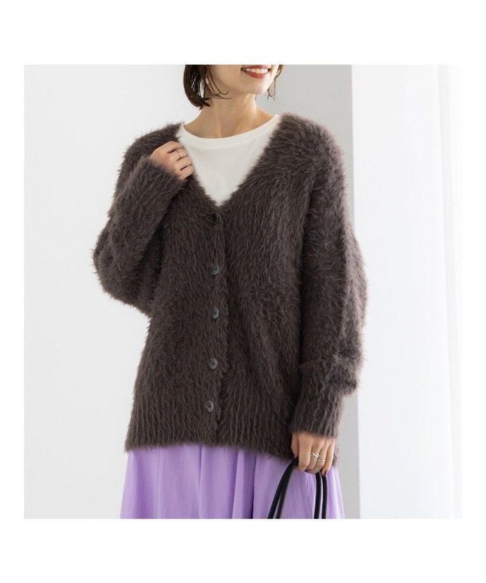 【テチチ/Te chichi】のシャギーVネックカーディガン インテリア・キッズ・メンズ・レディースファッション・服の通販 founy(ファニー) https://founy.com/ ファッション Fashion レディースファッション Fashion for Women トップス・カットソー Cut & Sew Tops ニット Knit Tops & Sweaters カーディガン・羽織り Layered Style Cardigans Vネックトップス V-Neck Tops / V-Cut Neckline Shirts カーディガン Cardigan, Knitwear シンプル Simple, Minimal セーター Sweater, Knitwear 夏 Summer S/S・春夏 SS, Spring/Summer, Warm Season A/W・秋冬 Autumn/Winter |ID: prp329100004753062 ipo3291000000034378169