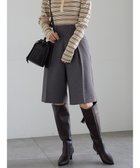 【テチチ/Te chichi】のフロントタックハーフパンツ《2025Autumn catalog vol.2 item》 グレー|ID: prp329100004753063 ipo3291000000034378174