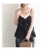 【テチチ/Te chichi】のベロアレースキャミソール ブラック|ID: prp329100004753066 ipo3291000000034378185