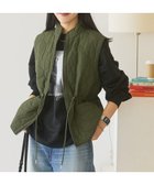 【アメリカンホリック/AMERICAN HOLIC】のドロストキルティングベスト Khaki|ID: prp329100004754040 ipo3291000000034387374