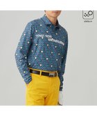【23区 ゴルフ/23区GOLF / MEN】の【MEN】【吸水速乾/UVカット】エンブレム柄ポロシャツ ネイビー系5|ID: prp329100004754054 ipo3291000000034387474