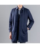 【ジョゼフ オム/JOSEPH HOMME / MEN】のムリネジャガードジャージー ステンカラーコート ネイビー系|ID: prp329100004754063 ipo3291000000034387509