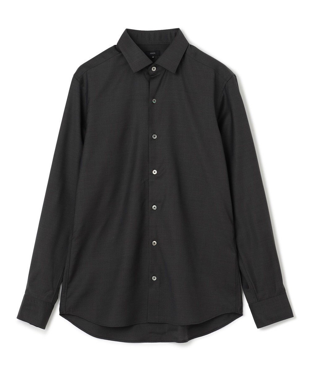 【ジョゼフ オム/JOSEPH HOMME / MEN】のアクティブウールポプリン レギュラーカラーシャツ インテリア・キッズ・メンズ・レディースファッション・服の通販 founy(ファニー) ファッション Fashion メンズファッション Fashion for Men トップス・カットソー Cut & Sew Tops メンズシャツ Shirts アウトドア Outdoor Clothing イタリア Italy シンプル Simple, Minimal ストレッチ Stretch, Stretchy Fabric スポーツ Sports, Activewear エレガント 上品 Elegant 夏 Summer 抗菌 Antibacterial, Bacteria-Resistant 春 Spring S/S・春夏 SS, Spring/Summer, Warm Season カーキ系|ID: prp329100004754069 ipo3291000000034387530