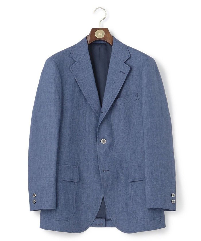 【ジェイ プレス/J.PRESS / MEN】の【WEB・一部店舗限定】サフィランリネン ジャケット インテリア・キッズ・メンズ・レディースファッション・服の通販 founy(ファニー) https://founy.com/ ファッション Fashion メンズファッション Fashion for Men アウター Men's Coats Outerwear テーラードジャケット Tailored Jackets & Blazers 春 Spring サマー Summer, Summer Style ジャケット Jacket, Outerwear ドレス Dress, One-Piece リネン Linen, Linen Fabric リラックス Relax, Relaxed Fit S/S・春夏 SS, Spring/Summer, Warm Season 夏 Summer エレガント 上品 Elegant ビジネス 仕事 通勤 Business / Work / Commuting |ID: prp329100004754072 ipo3291000000034387537