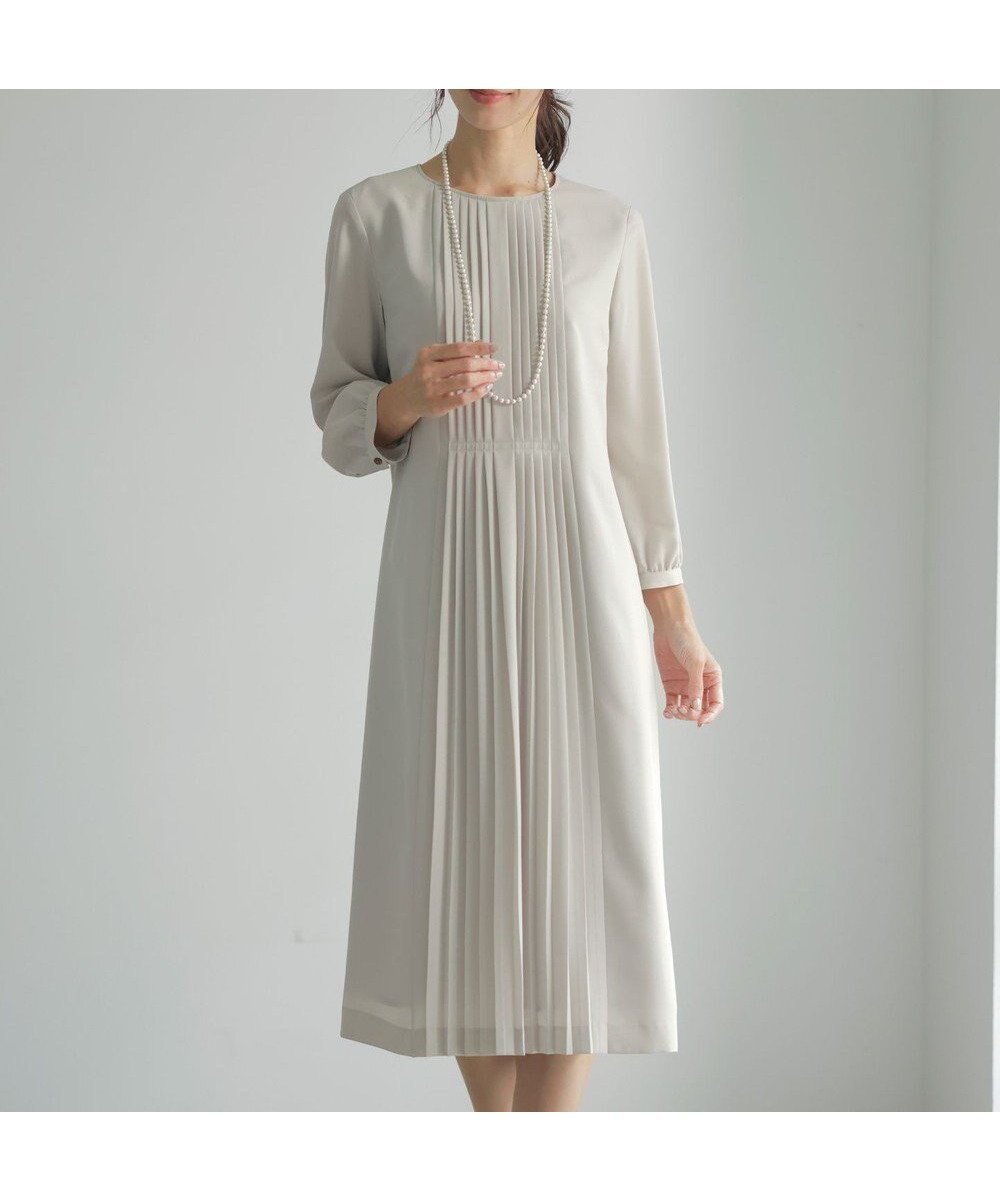 【ジェイ プレス/J.PRESS】の【洗える】ノルディス2wayジョーゼット フロントプリーツ ワンピース 人気、トレンドファッション・服の通販 founy(ファニー) ファッション Fashion レディースファッション Fashion for Women ワンピース Dresses オケージョン Occasion Wear 洗える Machine Washable カフス Cuff Design ギャザー Gathered, Ruffled ジョーゼット Georgette, Semi-Sheer Fabric ストレッチ Stretch, Stretchy Fabric ドレープ Drape, Draping Fabric 定番 Standard, Basic Item フォーマル Formal, Dressy フロント Front, Front Design プリーツ Pleats, Pleated リボン Ribbon, Bow A/W・秋冬 Autumn/Winter S/S・春夏 SS, Spring/Summer, Warm Season おすすめ Recommended / Our Picks 夏 Summer エレガント 上品 Elegant other-1|ID: prp329100004754080 ipo3291000000034387628