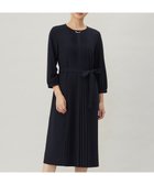 【ジェイ プレス/J.PRESS】の【洗える】ノルディス2wayジョーゼット フロントプリーツ ワンピース ネイビー系|ID: prp329100004754080 ipo3291000000034387630